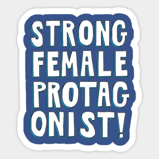 Strong Female Protagonist (Blue Shadow) Sticker